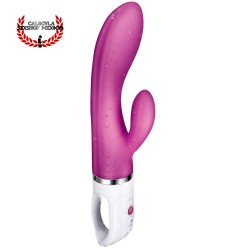 Vibrador 25cm Punto G consolador clítoris estimulador vaginal juguete sexual FOX