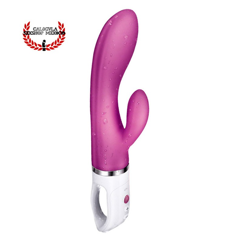 Vibrador 25cm Punto G consolador clítoris estimulador vaginal juguete sexual FOX
