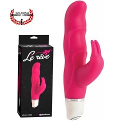 Pipedream Le Reve Silicone Rabbit Vibrador Rosa de silicon para estimular Clitoris