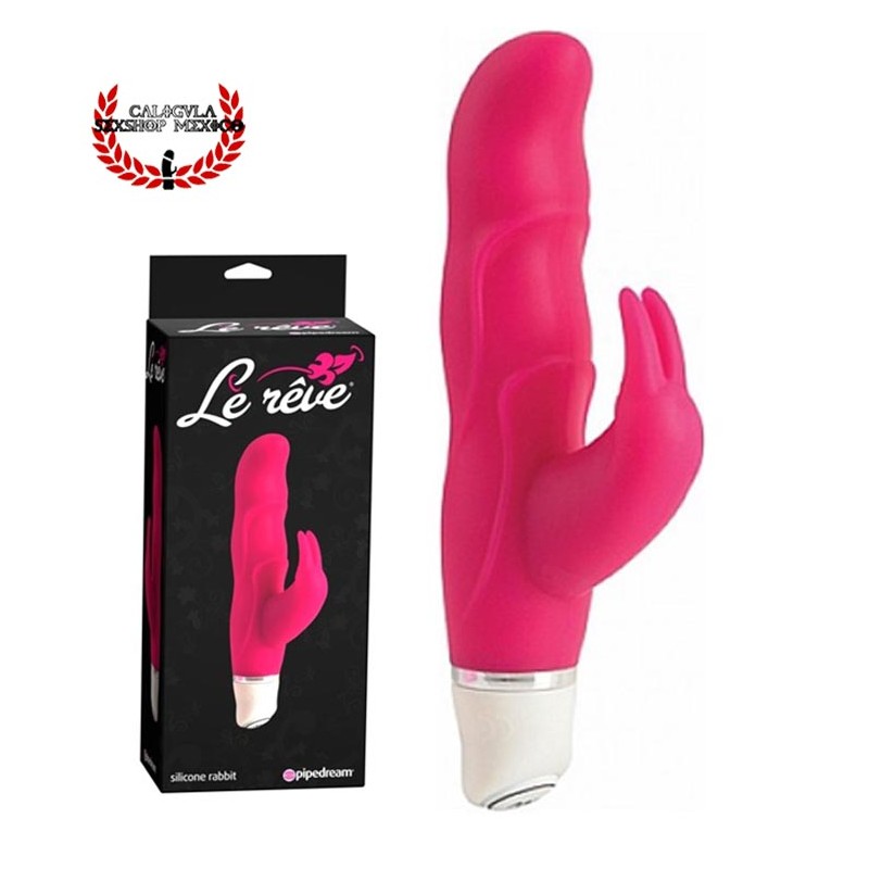 Pipedream Le Reve Silicone Rabbit Vibrador Rosa de silicon para estimular Clitoris