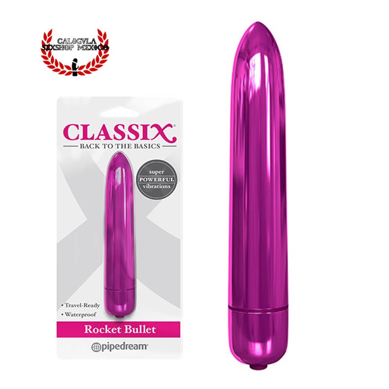 Vibrador 9 cm Classix Rocket Bullet Pipedream Bala Vibrador para tu clitoris