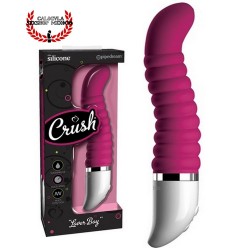 Vibrador Tipo Oruga 15cm Silicon Rosa Clitoris y Punto G Pipedream Crush Lover Boy