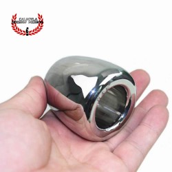 Cock Ring 50mm para testículos escroto BDSM anillo Metálico colgante para tus testículos Sado