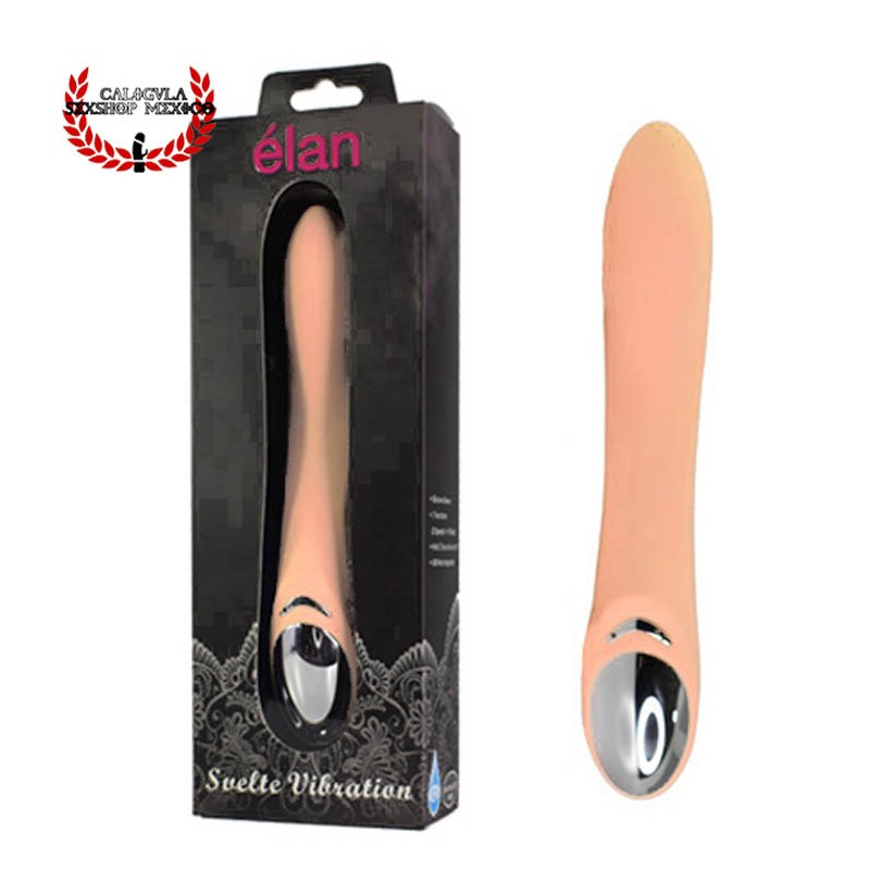 Vibrador De Silicon 21 cm para dama Vibrador Clitoris Punto G Elan svelte vibration