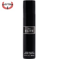 Wet Elite Black 30ml Lubricante con Formula Agua y Silicón Wet Elite