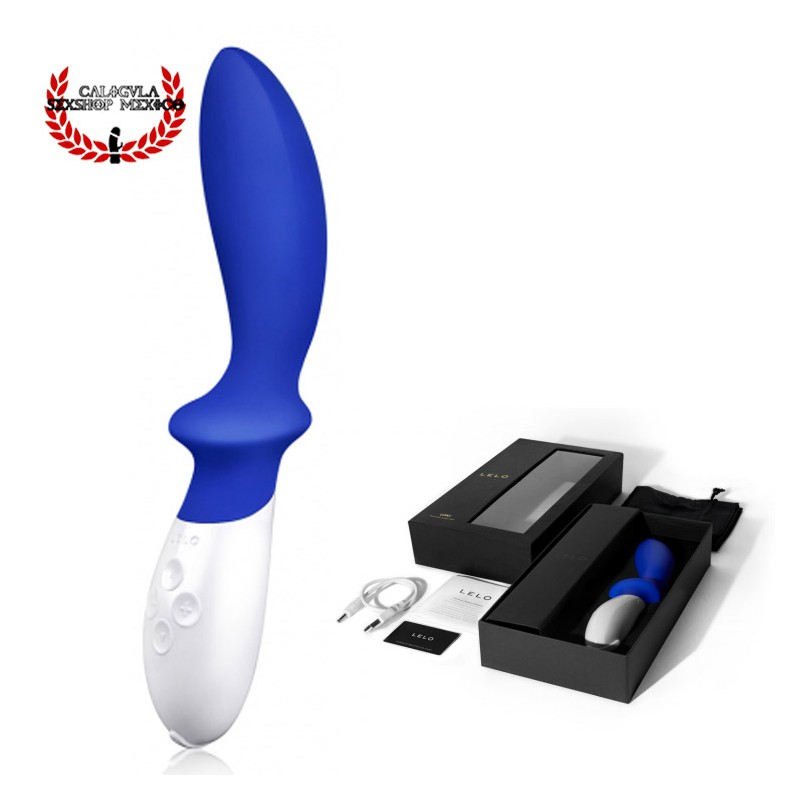 Vibrador LOKI de LELO Color Azul Vibrador Sexual para estimulación de Próstata Punto G