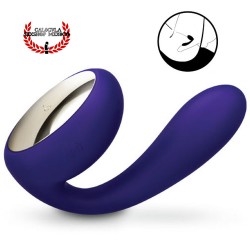 Vibrador TARA de LELO AZUL vibrador sexual de Lujo con Rotación para estimular tu clítoris Punto G