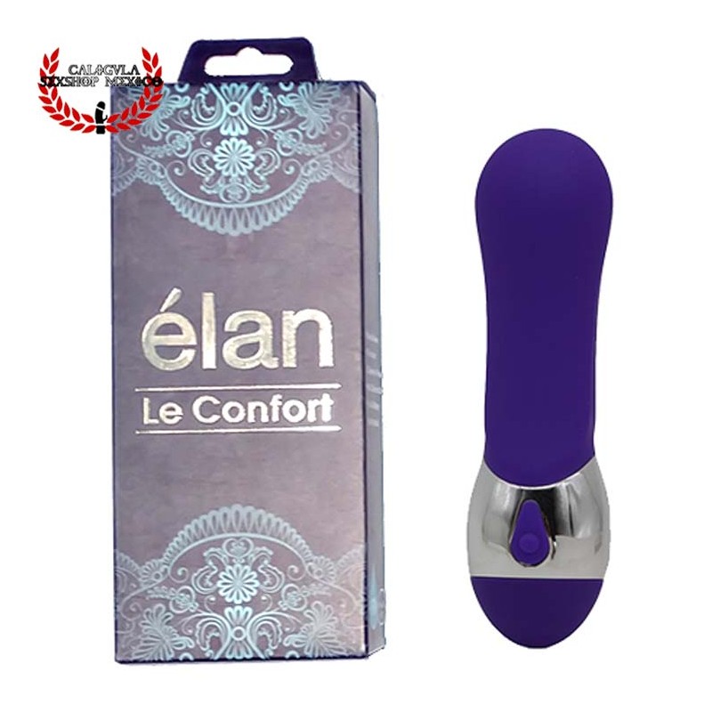 Vibrador Le Confort Color Morado de ELAN Vibrador sexual de silicón Para Dama Clítoris Punto G