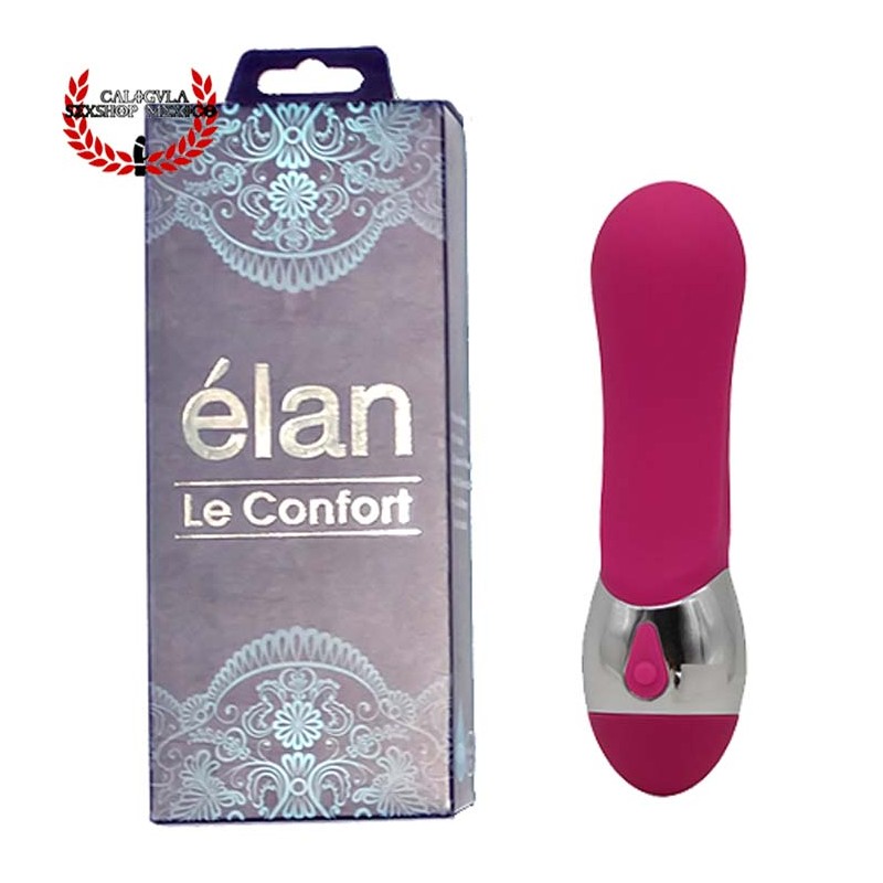 Vibrador Le Confort Color ROSA de ELAN Vibrador sexual de silicón Para Dama Clítoris Punto G