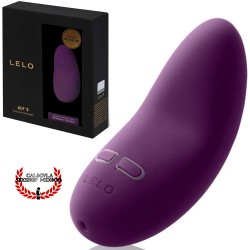 Lily 2 de LELO Vibrador con aroma Chocolate y Burdeos Vibrador externo para tu clítoris LELO Lily 2