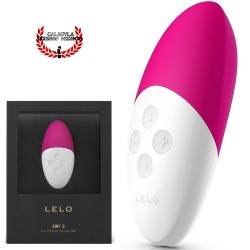 SIRI 2 de LELO Silicón ROSA Vibrador Sexual Activado por Sonido Vibrador para Dama Clitoris Punto G