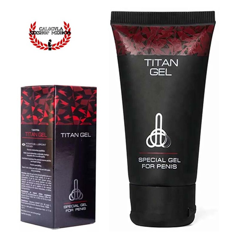 Gel Titan Black Original Gel para aumentar el tamaño de tu pene de inmediato Gel Titan para pene