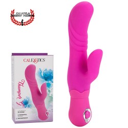 Vibrador Rosa Thumper G de CalExotics Vibrador sexual para dama Estimulacion Vagina Punto G y Clitoris