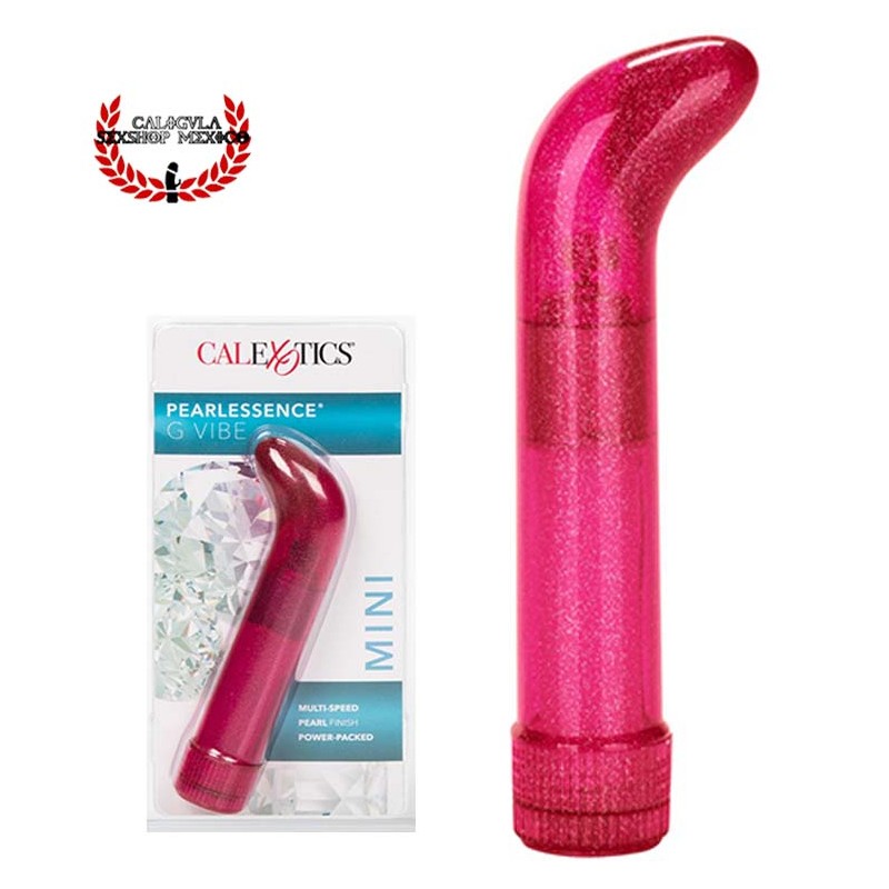 Vibrador Pearlessence G Vibe de CalExotics ROSA Mini Vibrador sexual estimulador Punto G y Clitoris