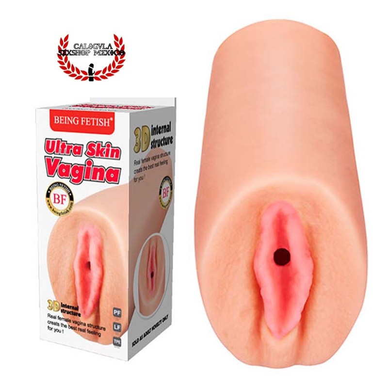 Ultra Skin Vagina Masturbador Pene Vagina 3D de Being Fetish Masturbador para tu pene Ultra Skin