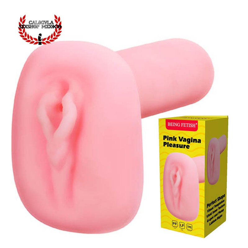 Masturbador Being Fetish Pink Vagina Pleasure para pene Masturbador pene forma de vagina
