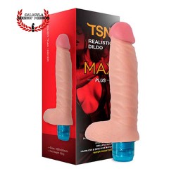 Vibrador 18cm En forma de pene vibrador sexual para estimulación punto g penetración vaginal