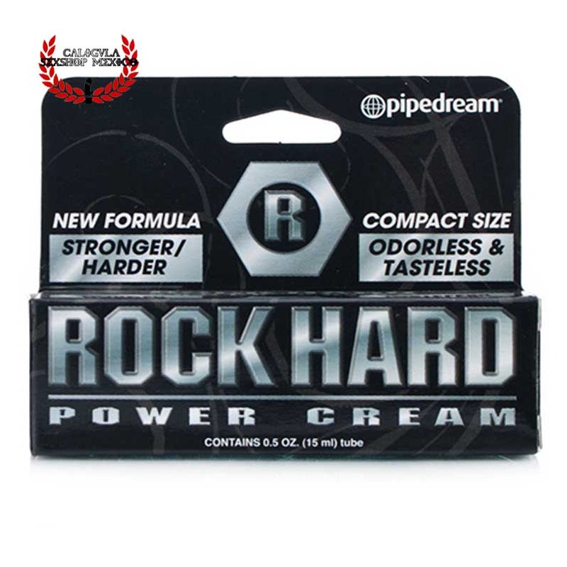 Crema para mantener tu erección Rock Hard Power Cream Pipedream Crema para pene