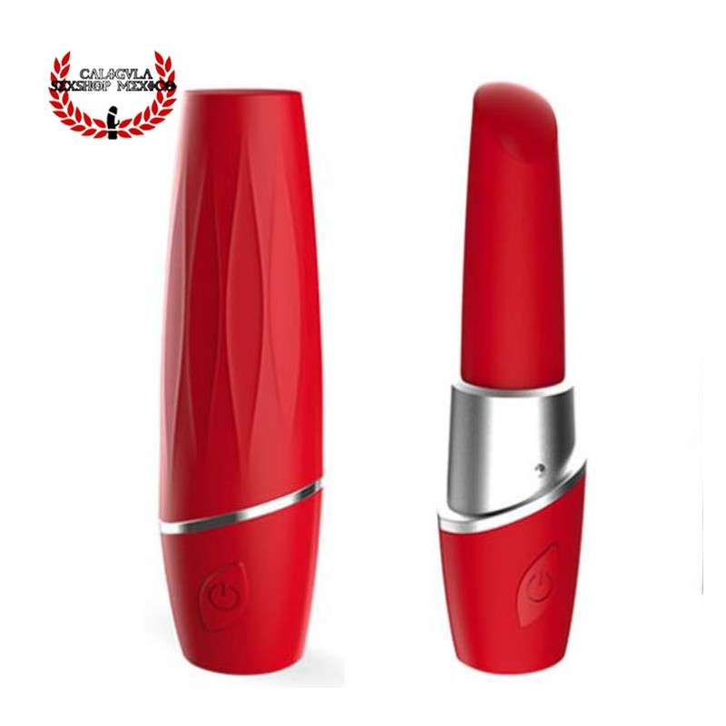Vibrador Lipstick estimulación para tu clítoris Vibrador sexual en forma de lápiz labial
