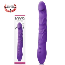 Vibrador Inya Petite Twister Vibrator Purple de NS Novelties Vibrador sexual con rotación clítoris y Punto G