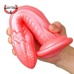 Dildo Sexual Con pene de Dragon Rojo Sexo Penetración anal o vaginal Punto G