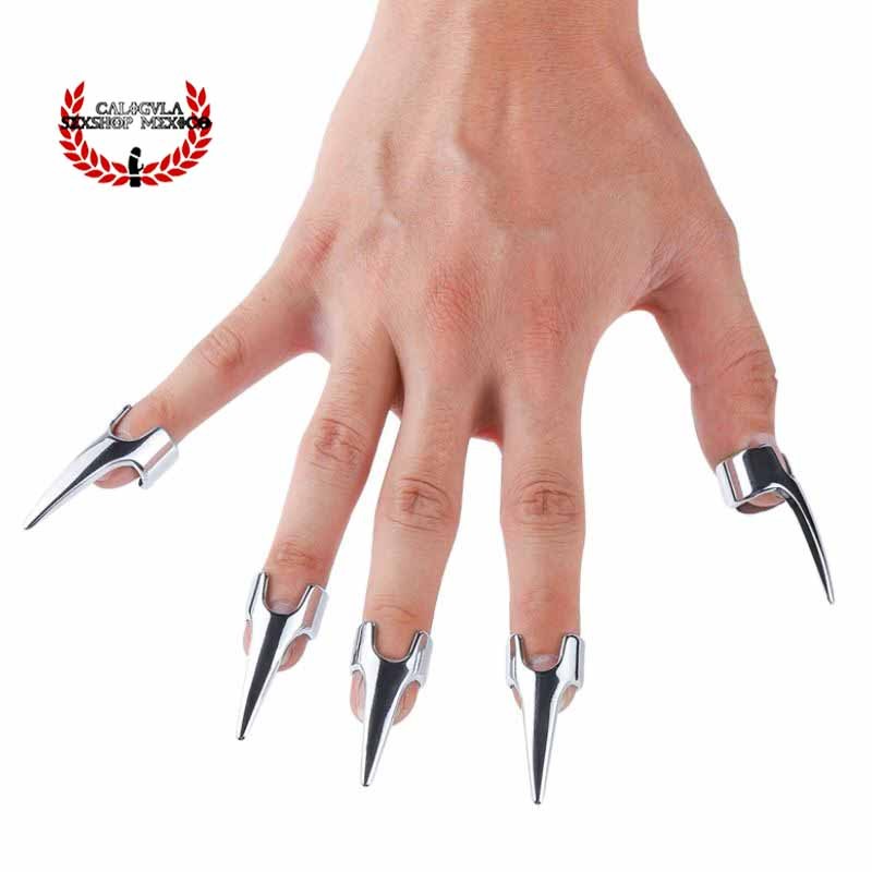 Uñas Dedo Metalicas BDSM Garras de Acero Para Juegos Bondage Tortura Sado BDSM