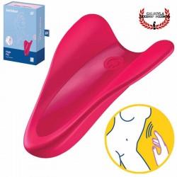 Vibrador Satisfyer de dedo High Fly Vibrador Sexual Unisex para acariciar tu clítoris o pene