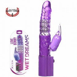 Vibrador Sexual con Rotacion para Dama Clitoris y Punto G Vibrador Conejito de Hot Products Love Bunny