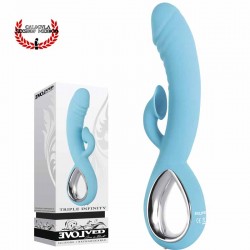 Vibrador Succionador para Clitoris Vagina y Punto G Vibrador Triple Infinity Evolved