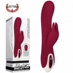 Vibrador Inflable Conejito Punto G Clitoris Vibrador sexual silicón Evolved Inflatable Bunny