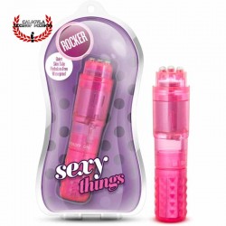 Vibrador Sexual Rocker Pink Mini Vibrador sexual para dama de Blush Novelties