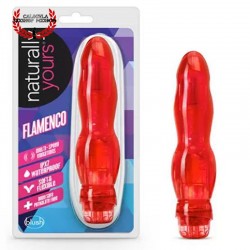 Vibrador Curvo para tu Punto G Blush Novelties Vibrador sexual Naturally Yours Flamenco Red
