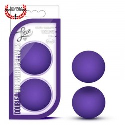 Blush Double O Beginner Kegel Balls Purple Bolas Kegel para ejercicio vagina suelo pelvico