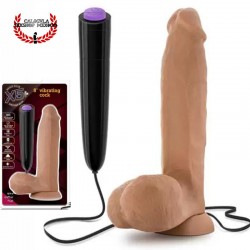 Vibrador Anal Vaginal Realista X5 Plus Vibrating Cock Latin Blush Novelties