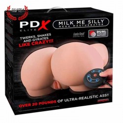 Masturbador PDX Elite Milk Me Silly Masturbador para pene con ano y vagina