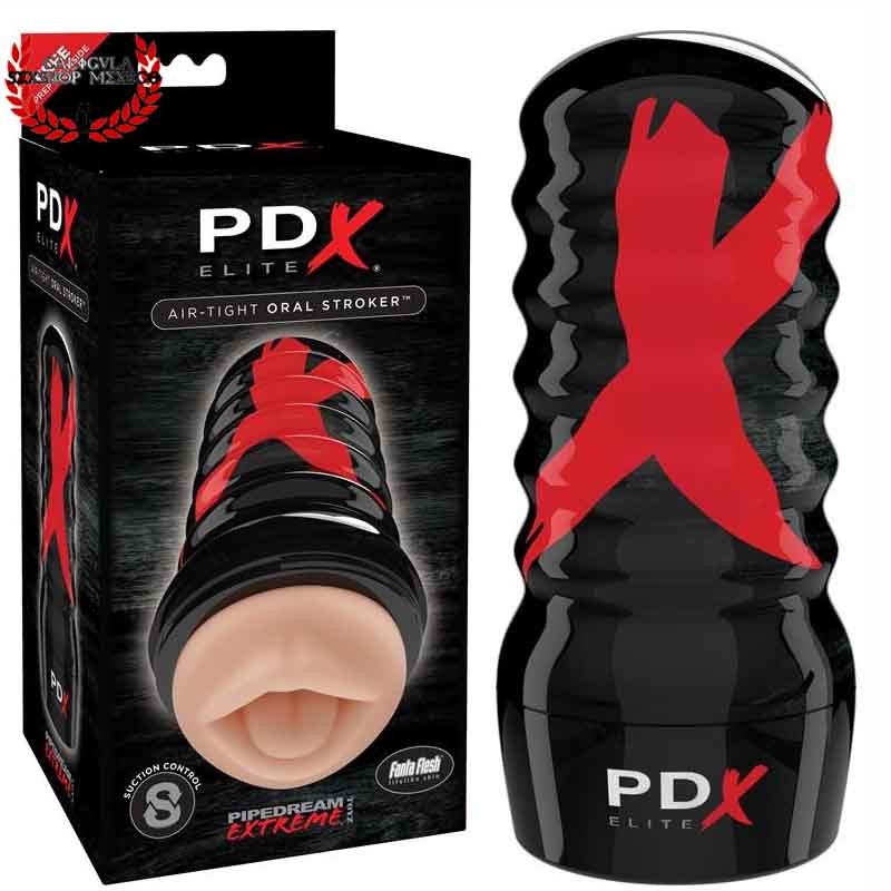 Masturbador Sexo oral para pene con Succion Pipedream PDX Air Tight Oral Stroker