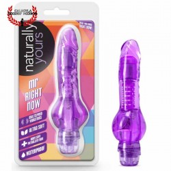 Vibrador Naturally Yours Mr. Right Now Purple Blush Vibrador sexual para clitoris Punto G