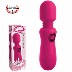 Vibrador Masajeador Externo Clitoris Rosa Recargable Pipedream OMG Wands PINK