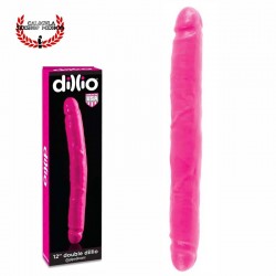 Dildo 30 cm Dildo Doble Sexo anal o Vaginal Dildo Rosa Pipedream Dillio double dong