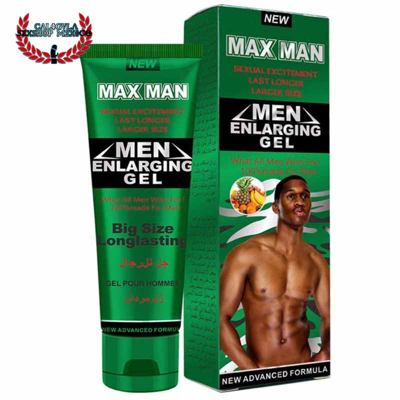 Maxman Men Enlarging gel para aumentar el tamaño de tu pene retrasar la eyaculacion