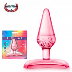 Plug Anal Sexo anal 7cm TPE Rosa Blush Play With Me Hard Candy