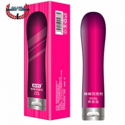 Lubricante Sexual Efecto calor Base Agua Anal o vaginal Silkwing super warm