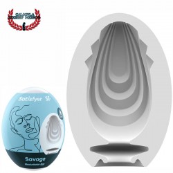 Masturbador para Pene Satisfyer Masturbator Egg Single Savage Huevo con Textura