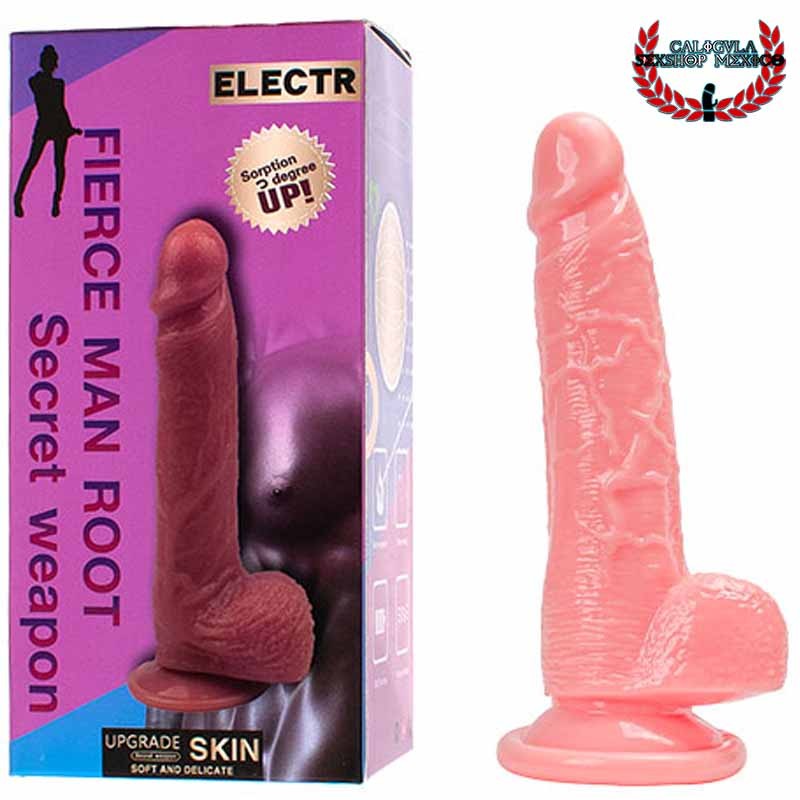 Dildo 18 cm Dildo realista anal vaginal con base de succión
