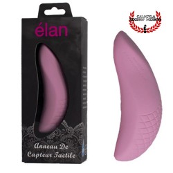 Vibrador Elan Anneau Rosa 12cm Tipo concha estimular clitoris Vibrador externo para Dama