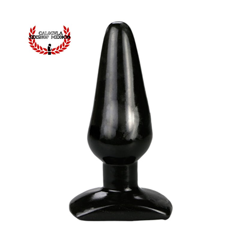 Plug de Silicon punta color negro Plug para Penetración anal Punto P